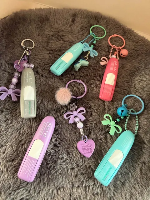Pastel pocket inhaler charm