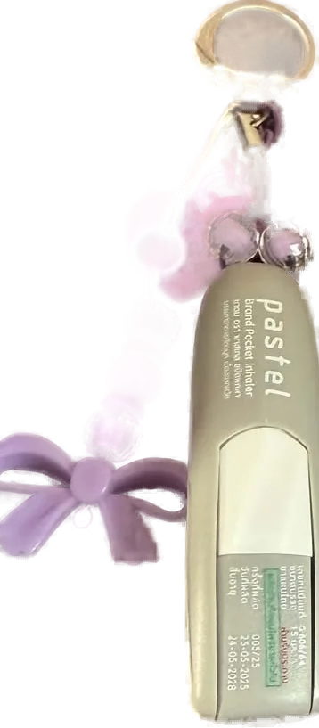 Pastel pocket inhaler charm, photo 2